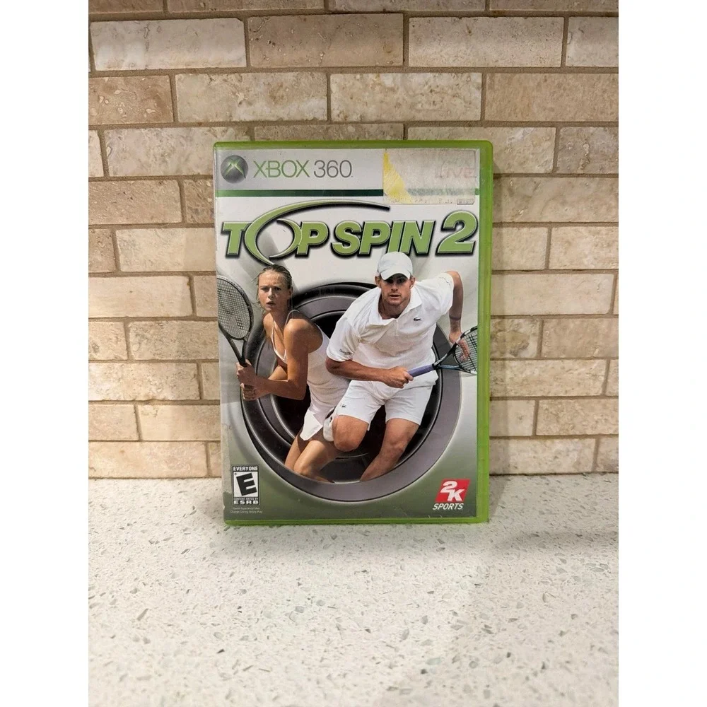 Top Spin 2‎ Xbox 360 Tennis Game